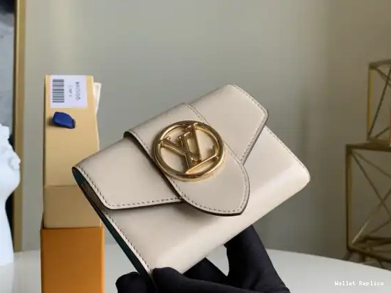 Affordable 9 WALLET VUITTON COMPACT LOUIS PONT 0625